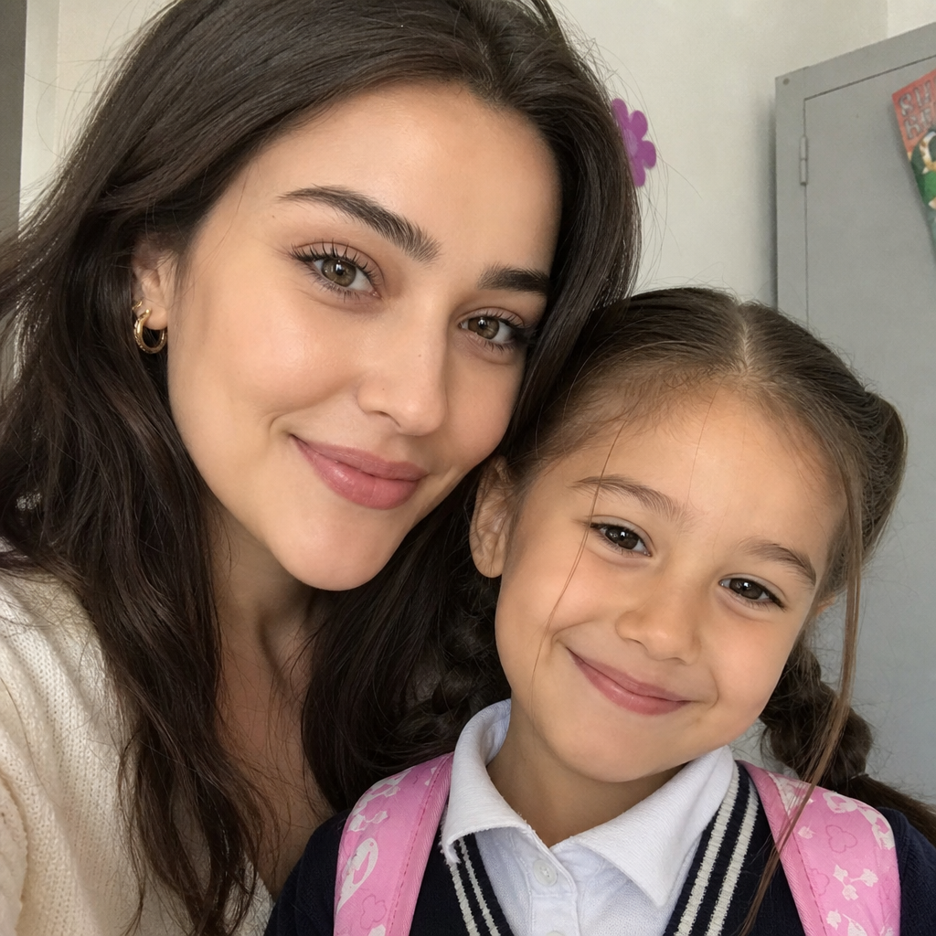 On üç yaşındaki kızım